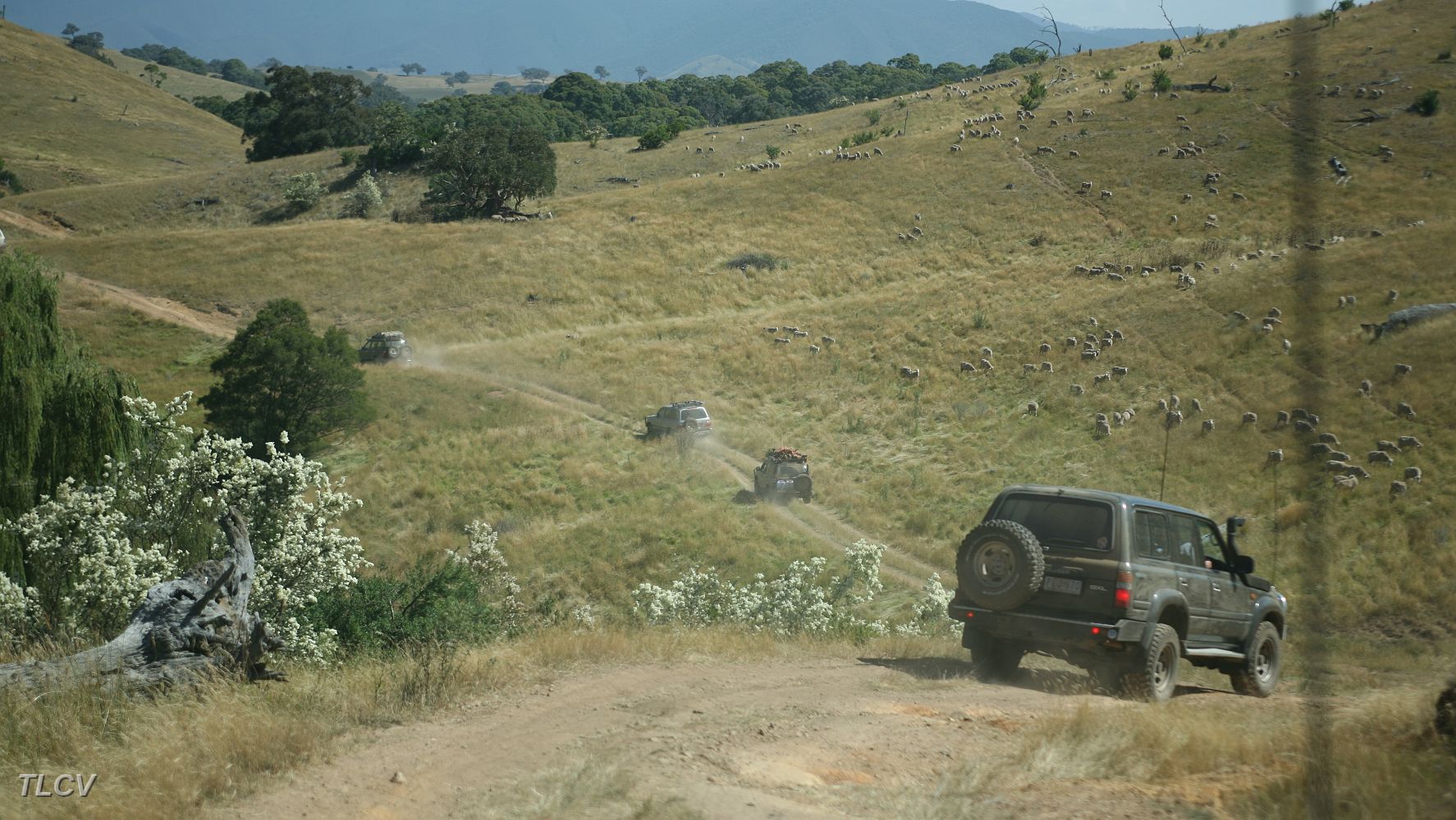 20-Convoy heads along the Negoura Road.JPG
